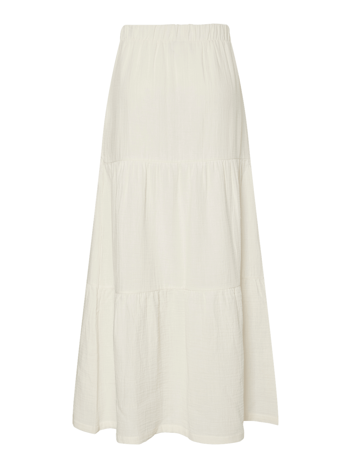 PCSIKKA Long Skirt - Cloud Dancer - VERO MODA & VILA Bergvik